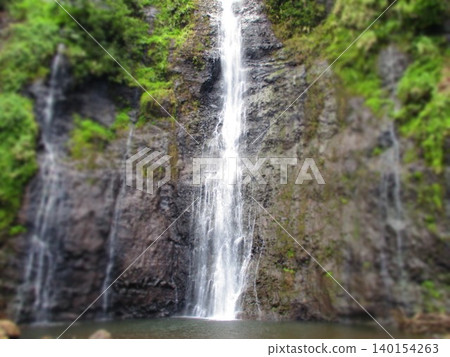 法屬玻里尼西亞、塔希提島、法魯邁瀑布(西洋鏡風格) 法屬玻里尼西亞、塔希提島、法魯邁瀑布(西洋鏡風格) 140154263