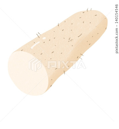 Illustration of long potato Illustration of long potato 140154546