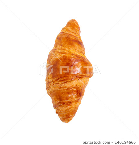 Delicious fresh croissant isolated on white background Delicious fresh croissant isolated on white background 140154666