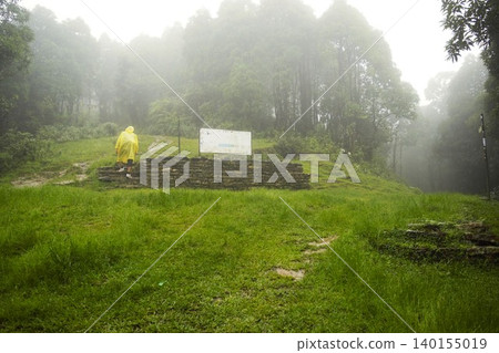 Traditional Chautala (Nepal) along the Annapurna Trail Traditional Chautala (Nepal) along the Annapurna Trail 140155019