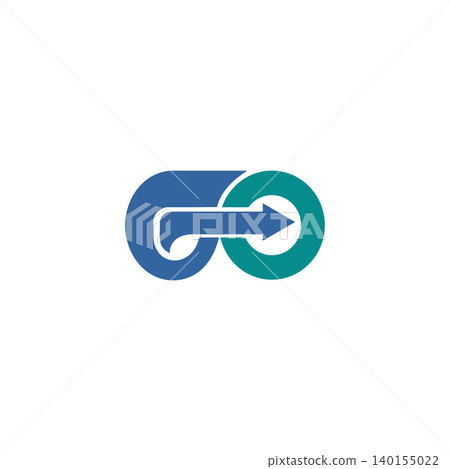Go letter text logo design Go letter text logo design 140155022