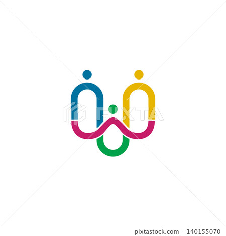 People community teamwork logo design People community teamwork logo design 140155070