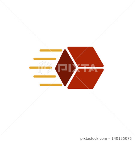 Box parcel delivery logo design Box parcel delivery logo design 140155075