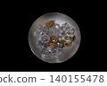 Precious metals, gold bars, rings, necklaces, ornaments, gemstones 140155478