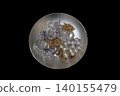Precious metals, gold bars, rings, necklaces, ornaments, gemstones 140155479