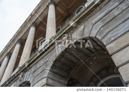 Old stone buildings in Central Europe Old stone buildings in Central Europe 140156071