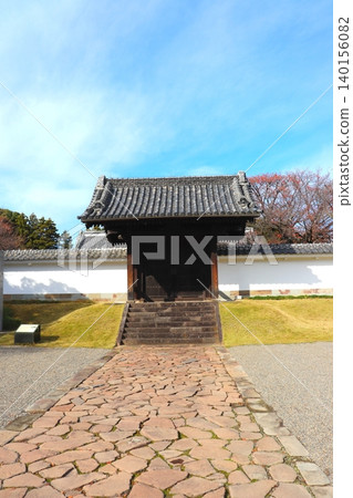 Mito Castle, one of Japan's Top 100 Castles, Ibaraki Prefecture, Mito City, Otemon Gate Mito Castle, one of Japan's Top 100 Castles, Ibaraki Prefecture, Mito City, Otemon Gate 140156082