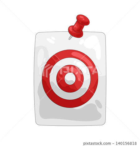Illustration of target Illustration of target 140156818