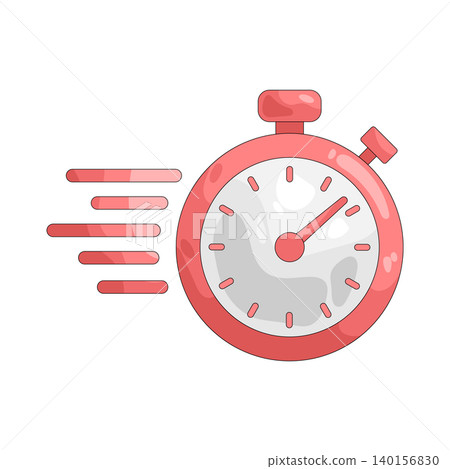 Illustration of Fast time Illustration of Fast time 140156830