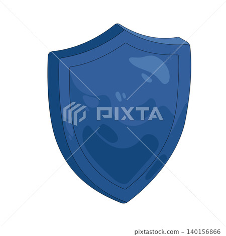 Illustration of shield Illustration of shield 140156866