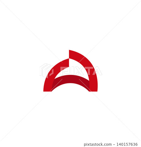 Modern A letter initial logo design Modern A letter initial logo design 140157636