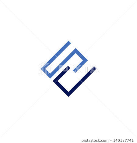 SC letter square monogram logo design SC letter square monogram logo design 140157741