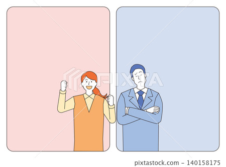 Men who are troubled and women who are happy Men who are troubled and women who are happy 140158175