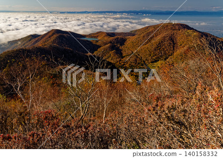 可以遠眺赤城山和黑姬山,包括地藏菩薩山、小沼湖和雲海,以及奧多摩山脈和奧秩父山脈。 可以遠眺赤城山和黑姬山,包括地藏菩薩山、小沼湖和雲海,以及奧多摩山脈和奧秩父山脈。 140158332