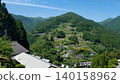 Ochiai village as seen from the observation deck 140158962