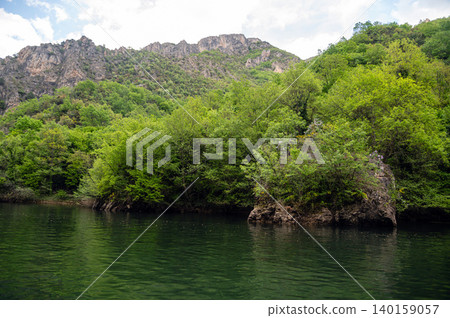 Exploring Matka Canyon near Skopje in North Macedonia on a sunny day Exploring Matka Canyon near Skopje in North Macedonia on a sunny day 140159057