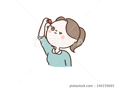 一位女士睜著一隻眼睛,正在滴眼藥水(眼睛乾澀、眼睛疲勞、眼部護理)。 一位女士睜著一隻眼睛,正在滴眼藥水(眼睛乾澀、眼睛疲勞、眼部護理)。 140159093