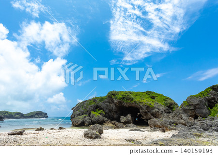 The secluded Apogama and the sea The secluded Apogama and the sea 140159193