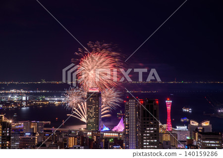 神戶秋夜的煙火 神戶秋夜的煙火 140159286