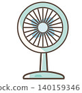 風扇的向量圖。 140159346