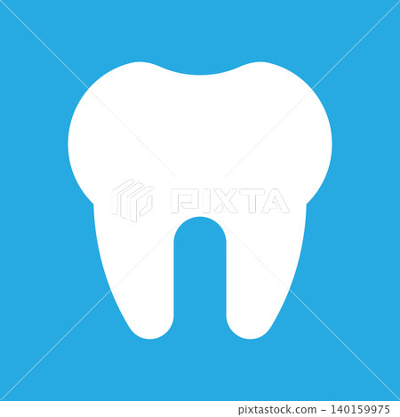 Tooth icon. Dental care concept. Tooth icon. Dental care concept. 140159975