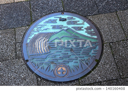 Tsuchiura City, Ibaraki Prefecture, Manhole, Colored Manhole, Manhole Card, Sewerage Tsuchiura City, Ibaraki Prefecture, Manhole, Colored Manhole, Manhole Card, Sewerage 140160408