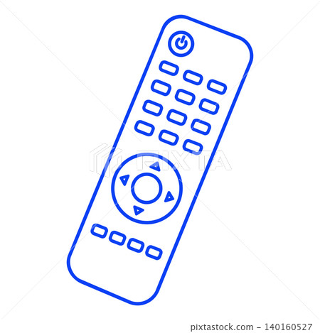 Simple line vectors representing remote control icons and home appliance controls. Simple line vectors representing remote control icons and home appliance controls. 140160527