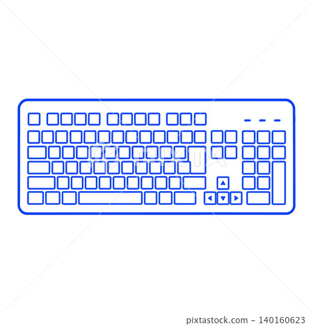 代表電腦鍵盤輸入的簡單線條圖示。 代表電腦鍵盤輸入的簡單線條圖示。 140160623