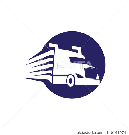 Trucking logo icon Trucking logo icon 140161074