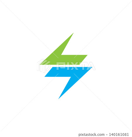 Power lightning logo Power lightning logo 140161081