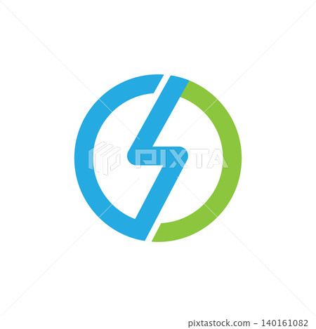 Power lightning logo Power lightning logo 140161082