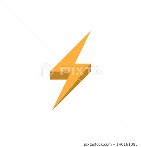 Power lightning logo Power lightning logo 140161083