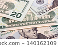 American twenty dollars a business background 140162109