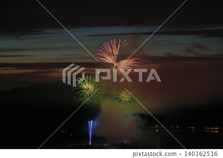 Fireworks Magic <Lake Yamanaka> 140162516
