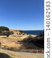A prestigious golf course overlooking the beautiful sea of Izu, Shizuoka Prefecture, and a breathtaking view bathed in dazzling sunlight. 140162583