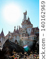 A towering castle 140162969