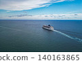 Miami, Florida, USA - June 07, 2024: Norwegian cruise ship vacation in summer. Travel by ship cruise line. Vacation and travel. Cruise ship vacation in sea. Boat trip in summer. Cruise ship voyage 140163865