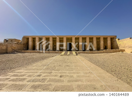 Beautiful interiors and ancient hieroglyphs in the Temple of Seti I in Abydos, Egypt. Beautiful interiors and ancient hieroglyphs in the Temple of Seti I in Abydos, Egypt. 140164489