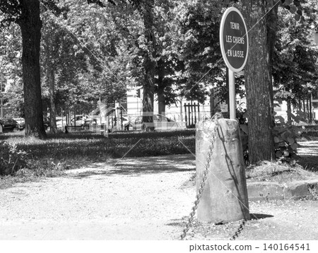 sign in the park sign in the park 140164541
