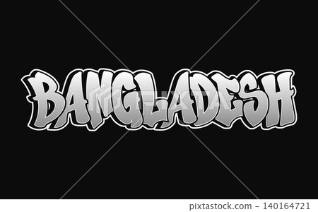 Bangladesh graffiti word design Bangladesh graffiti word design 140164721