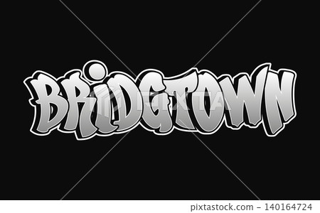 Bridgetown graffiti word design Bridgetown graffiti word design 140164724