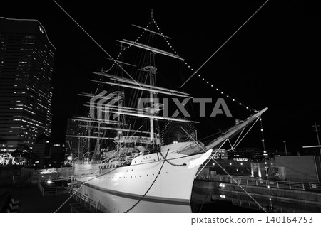 Nippon Maru Memorial Park - Reserved and on Display: The Sailing Ship Nippon Maru (Monochrome 7) Nippon Maru Memorial Park - Reserved and on Display: The Sailing Ship Nippon Maru (Monochrome 7) 140164753