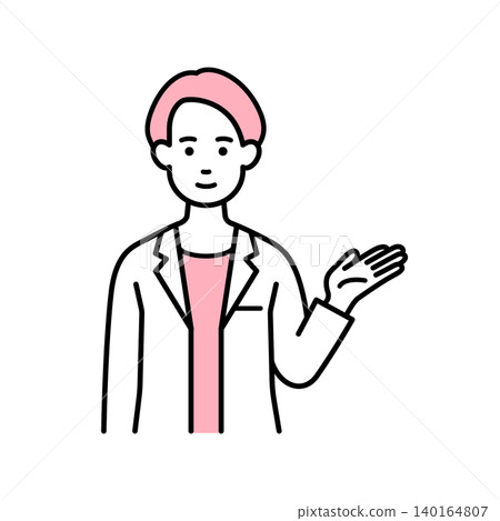 Female doctor to guide Female doctor to guide 140164807