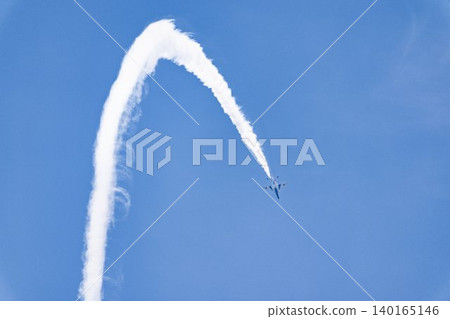 The Blue Sky and the Blue Impulse of Matsushima Air Base Higashi Matsushima City, Miyagi Prefecture 140165146