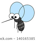 Pop mosquito illustration 140165385