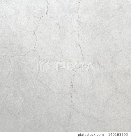 Square background image b of a white-gray concrete wall with vertical and horizontal cracks. Square background image b of a white-gray concrete wall with vertical and horizontal cracks. 140165593