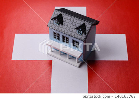 Real estate, conceptual background, buying, renting, investing, and business. Real estate 140165762