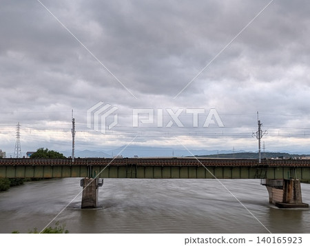 A river which rose with a typhoon A river which rose with a typhoon 140165923