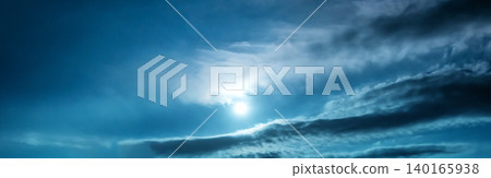 Moon night sky panorama Moon night sky panorama 140165938