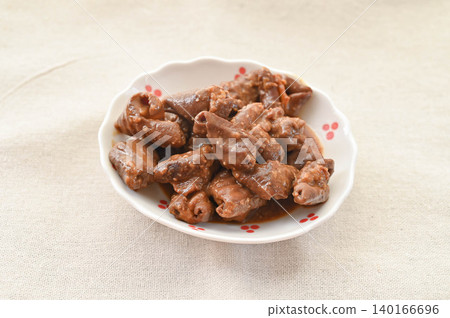 Pork offal stewed in Hatcho miso Pork offal stewed in Hatcho miso 140166696